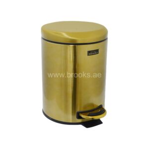 Brooks Emas SS Pedal Bin 5Ltr.