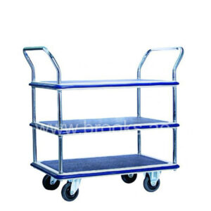 Mystar Triple Decker Double Handle MS Trolley