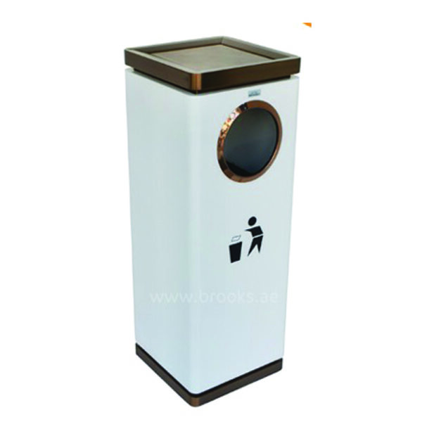 Brooks Elvira Square Open Bin White - Image 2