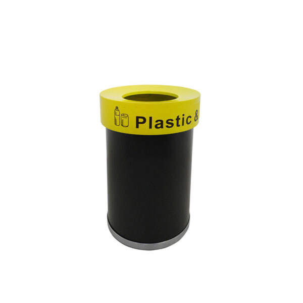 Brooks RITOZ ID Open Bin Black with Color Lid - Image 2