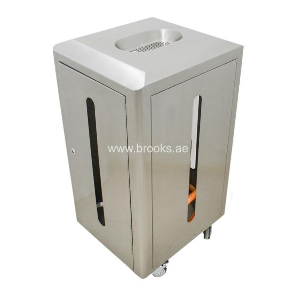 Brooks Metal Liquid Waste Container - Image 3