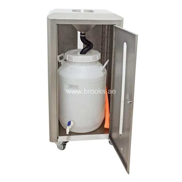 Brooks Metal Liquid Waste Container - Image 2