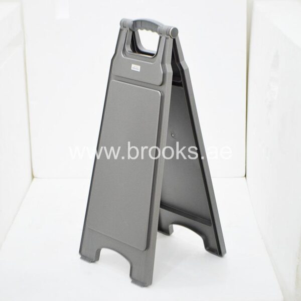 Brooks Plastic Foldable Caution Board Grey - Image 6