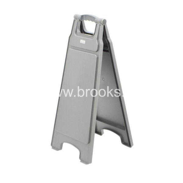 Brooks Plastic Foldable Caution Board Grey - Image 5
