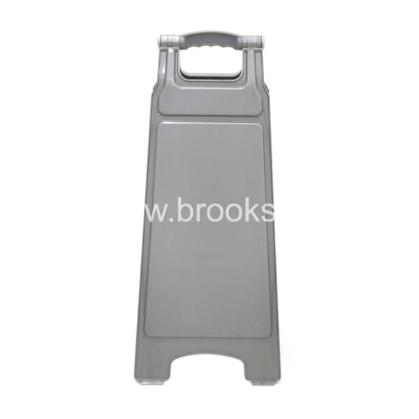 Brooks Plastic Foldable Caution Board Grey - Image 4