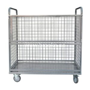 Brooks Metal Cage Trolly Zinc Plated 500kg