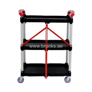 Brooks RISTOK Folding/Collpsible 3 Layer Service Cart?