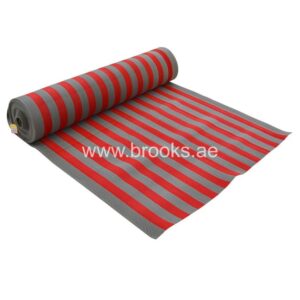 GRIPEX Smart Stripes PVC Mat Grey+Red