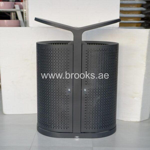 Brooks 2 Stream Recycle Waste Bin  - Image 2