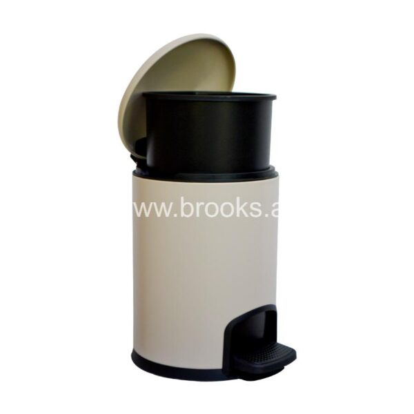 Brooks SILO SS Pedal Bin 5 Ltr Beige  - Image 3