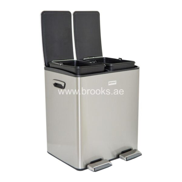 Brooks FLENDZY 2 Stream SS FPR Pedal Bin 30 Ltr  - Image 3