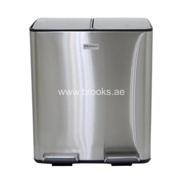 Brooks FLENDZY 2 Stream SS FPR Pedal Bin 30 Ltr 