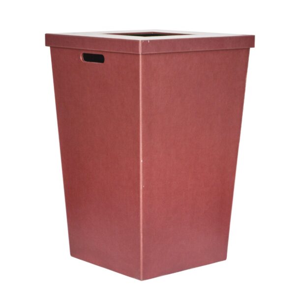 Brooks Towel Collection Bin with Lid - Image 2