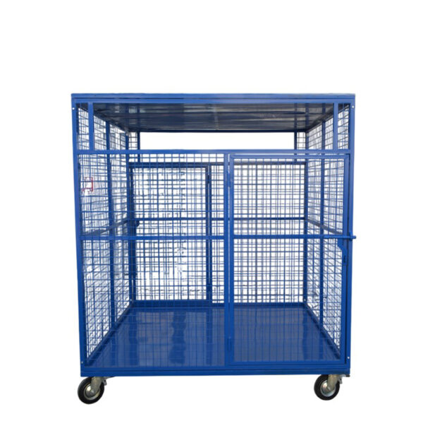 Heavy Duty Metal Recycling Cage with Wheel - Image 3