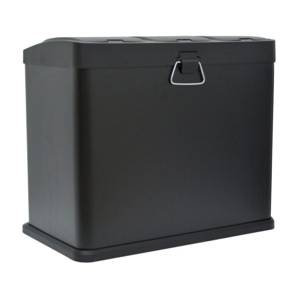 Brooks Zolis 3Stream Recycle Pedal Bin FPR 24Ltr Black - Image 2