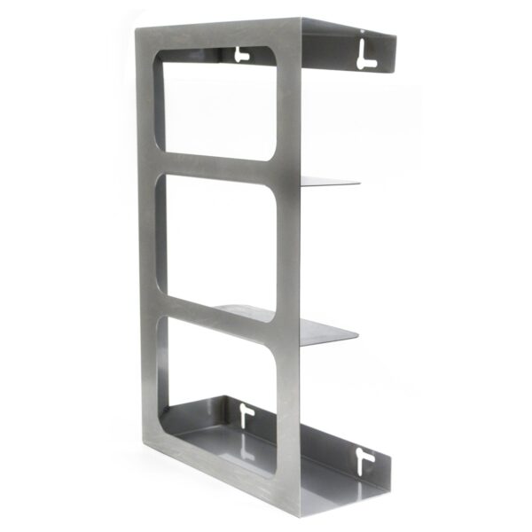 Wall Mounted SS Triple Glove Dispenser SILVER - Image 2