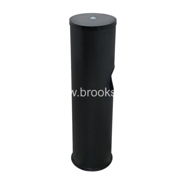 Brooks Wet Tissue Dispenser Bin SS Black  - Image 2