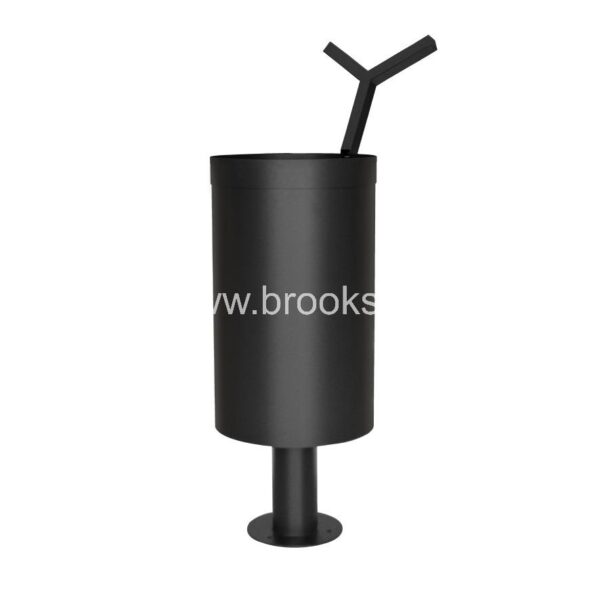 Brooks GS Yamis 3Stream Recycle Bin Black 125Ltr - Image 2