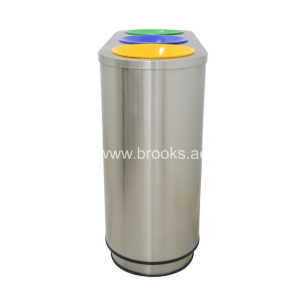 Brooks Klaxon 3 Stream FPR Recycle Bin 120Ltr - Image 4
