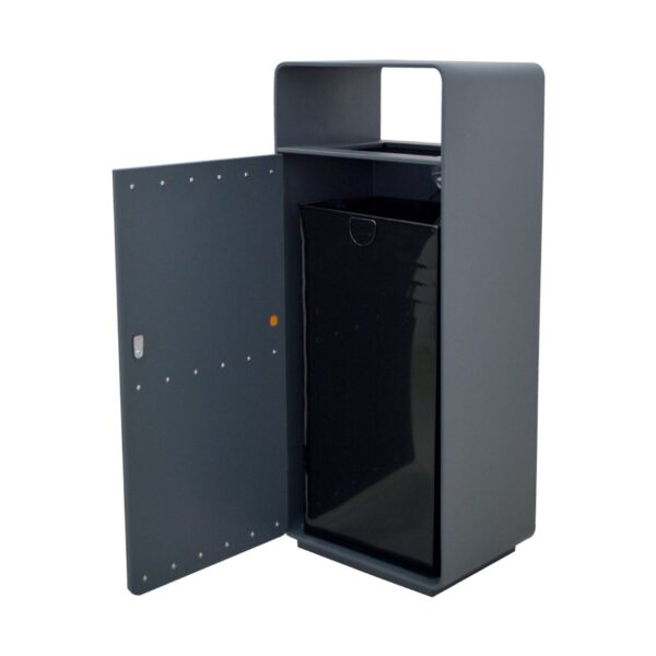 Brooks Fresko Metal Open Bin 50Ltr - Image 3