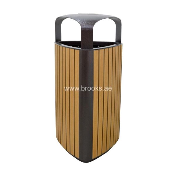Brooks Felix Metal + WPC Ashtray Bin 45Ltr - Image 2