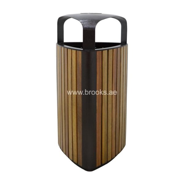 Brooks Jax Metal Ashtray Bin 45Ltr - Image 2