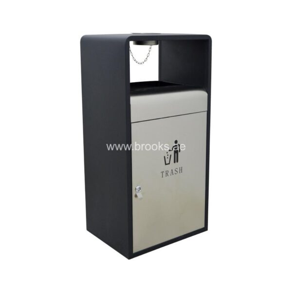 Brooks Vygoz Metal Ashtray Bin 50 Ltr - Image 2