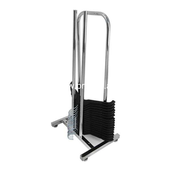 Hanger Stand Chrome Plated with Wheels - Image 3