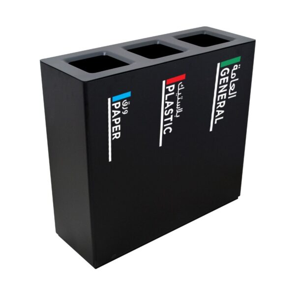 Brooks Jenro GS 3 Stream Recycle Bin Black 108Ltr  - Image 3