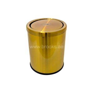Brooks Dalo Golden SS Round Swing Bin 5Ltr