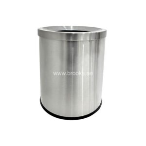 Brooks Neo SS FPR Round Open Bin 15Ltr Matt