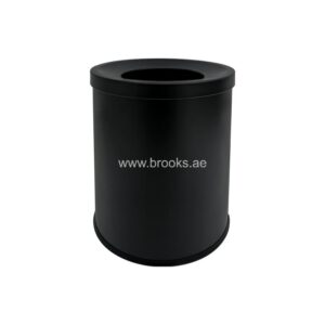 Brooks Neo Round Open Bin 15Ltr Full Black