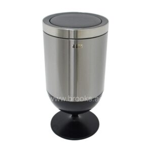 Brooks Dinot SS Round Sensor Bin Silver 20Ltr