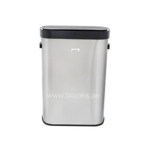 Brooks Iconic SS FPR Sensor Bin Silver 50Ltr