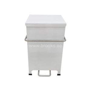 Brooks Disability Friendly Metal Bin 80 Ltr