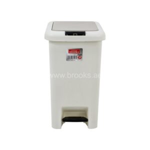 Brooks Blossom Plastic Pedal Bin 10Ltr