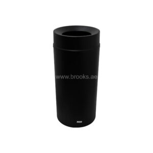 Brooks LUXORA SS FRP Open Bin Black 65 Ltr