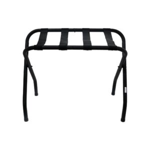 Brooks Metal Foldable Luggage Rack with Nylon Belt 