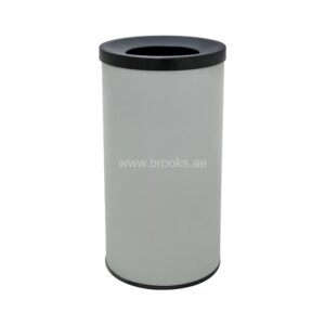 Brooks DALO Open Bin 25ltr. Grey with Black Lid 