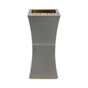 Brooks ENLITE SS Square Ashtray Bin 35Ltr