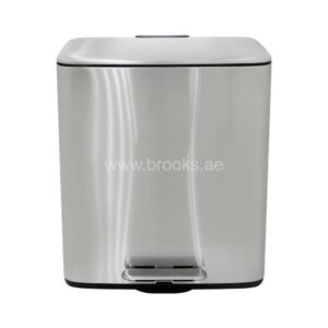 Brooks SS 2Stream Recycle Pedal Bin 56Ltr