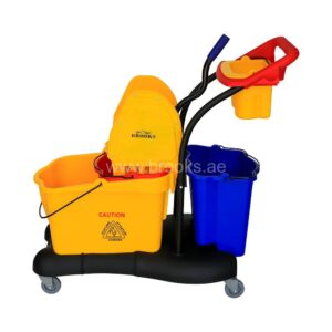 Brooks DELUXE Wringer Trolley (down-press) 85Ltr