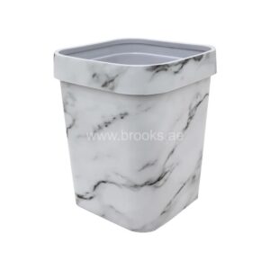 Brooks LUXOR Plastic Square Dust Bin with Printing 10Ltr