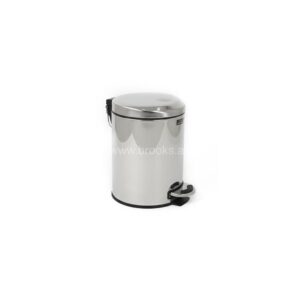Brooks SS Pedal Bin Moonlid 3Ltr Mirror Finish 
