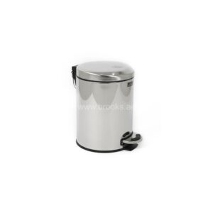 Brooks SS Pedal Bin Moonlid 5Ltr Mirror Finish