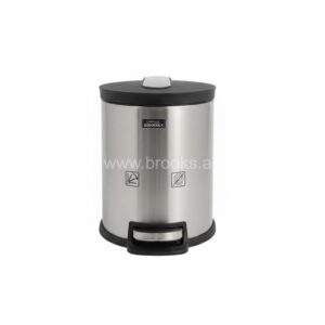 Brooks LISOL FPR SS Pedal Bin 3Ltr Silver