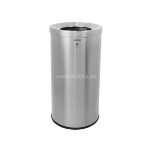 Brooks NEO SS FRP Round Open Bin 25Ltr. Matt