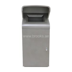 Brooks Metal Square Open Bin 80Ltr