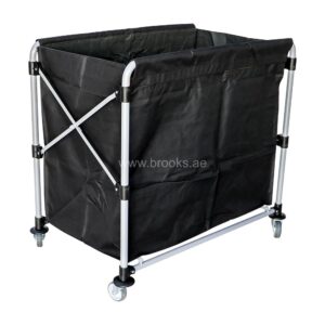 Brooks Zigma MS+Black Bag Laundry Cart 300Ltr