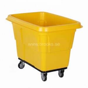 Brooks Relva Steel Base Cube Truck  8cu.ft 500LB yellow 226ltr